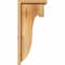 Ekena Millwork Del Monte Rough Sawn Corbel w/Backplate, Western Red Cedar, 8"W x 10"D x 22"H COR08X10X22DEL01RWR - alternate 4